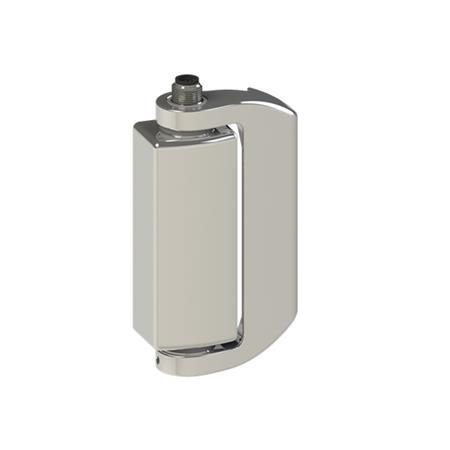 Otto Ganter Hinge with Safety Switch Stainless Steel, GN 139.5